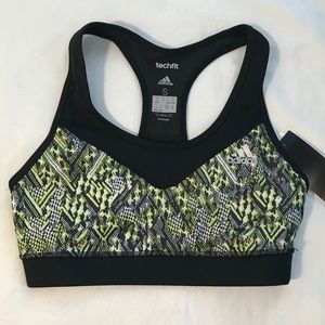Adidas techfit sports bra